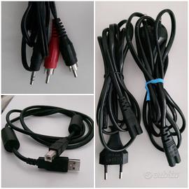 Cavi alimentazione/collegamento, TV, PC, stampanti