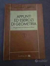 INGEGNERIA APPUNTI ED ESERCIZI DI GEOMETRIA