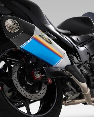 hayabusa 4 in 2 titanium + 4 accessori,  yoshimura