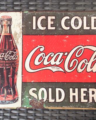 Insegna coca cola ice cold