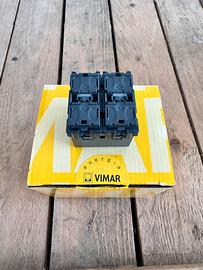 relè Vimar Eikon H20526 2 pulsanti + Led domotica