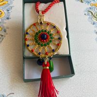 Collana a forma di carretto Siciliano