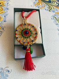 Collana a forma di carretto Siciliano