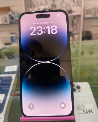IPHONE 14 PRO 128GB USATO Garanzia: 1 ANNO