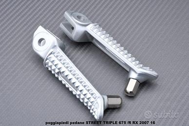 poggiapiedi pedane STREET TRIPLE 675 /R RX 2007 16