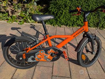 Bici bambino 16" Btwin robot 4/6 anni