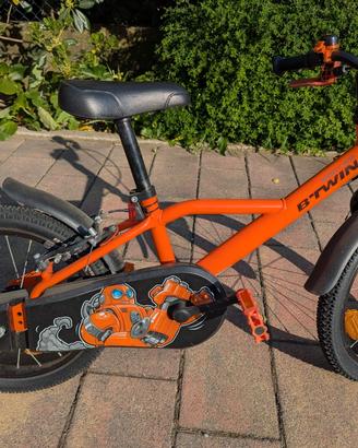 Bici bambino 16" Btwin robot 4/6 anni