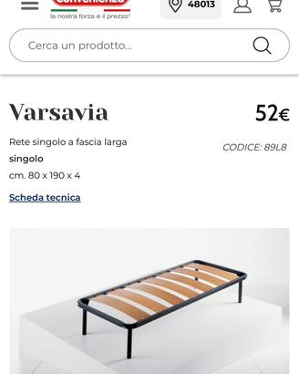 Reti + materassi