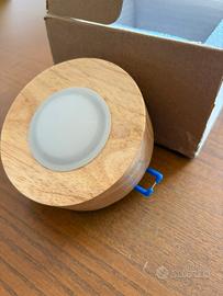 Faretto LED in legno
