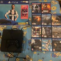 Playstation 4 Slim 1TB e 1 Pad e Giochi