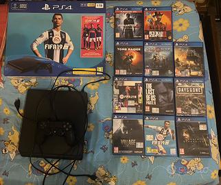 Playstation 4 Slim 1TB e 1 Pad e Giochi