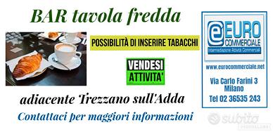 423/25 BAR TAVOLA F. adiacente Trezzo sull'Adda