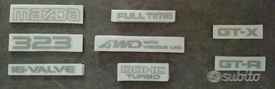Set completo adesivi Mazda 323 GT / GT-X / GT-R
