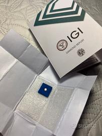 Diamante certificato IGI