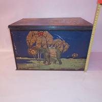 scatola di latta luigi rossa 