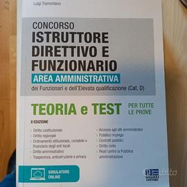Libri per concorsi Istruttore direttivo e Funziona