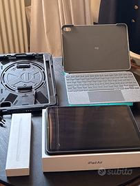 Ipad Air 5a gen/Apple Pencil/Logitech Combo/Rugged