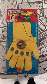 guanti jeeg robot acciaio vintage