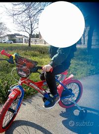 bicletta spiderman