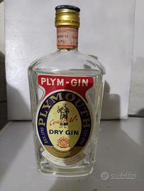 Plym Gin anni 60 , liquore collezione vintage