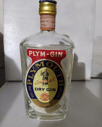 Plym Gin anni 60 , liquore collezione vintage