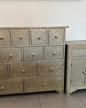 Cassettone+Comodino Maison du Monde