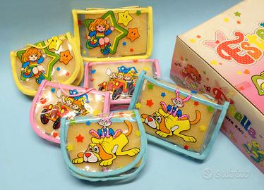 Borsette borsellini anni 80 ESTELLA Iridella vtg