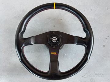 Volante vintage Momo TYP D35 logo Lancia