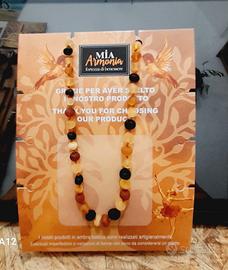Collana in ambra