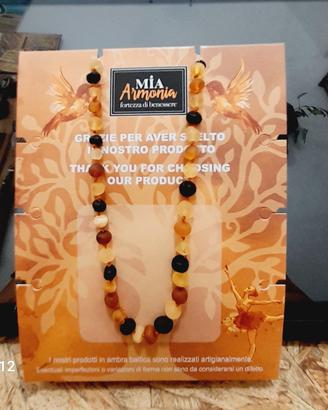 Collana in ambra
