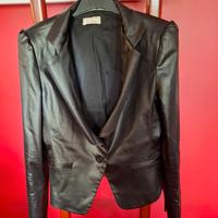 giacca eco pelle Pinko