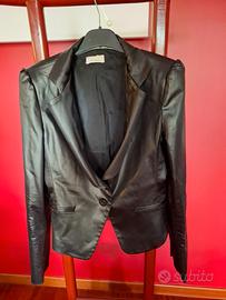 giacca eco pelle Pinko