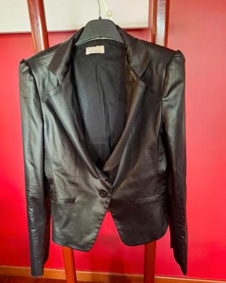 giacca eco pelle Pinko