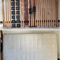 Letto Completo (Materasso + Rete) - COME NUOVO