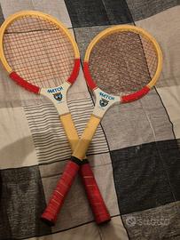 Coppia di racchette da tennis Vintage "Match"