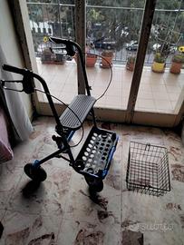 Deambulatore per Anziani e Disabili regolabile