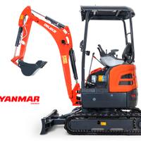 Miniescavatore 18Qli motore Yanmar - 2 velocità
