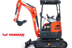 Miniescavatore 18Qli motore Yanmar - 2 velocità