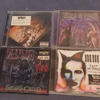 Cd metal danzig slayer cradleoffilth m.manson