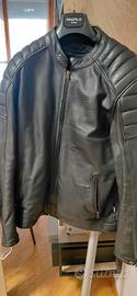 Giubbotto moto pelle uomo L