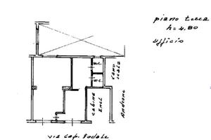 PRESSI C.SO PIERSANTI - Locale magazzino di 80 mq