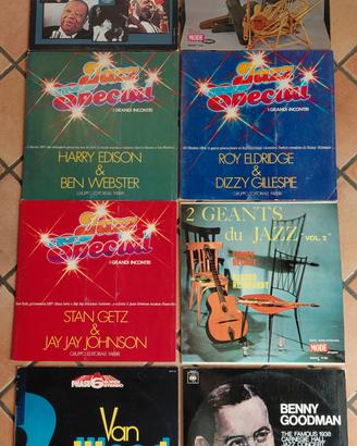 jazz collezione 8 lp perfetti 