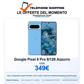 Google Pixel 8 Pro 8/128 Azzurro