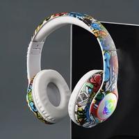 Cuffie Wireless B39 Pieghevoli Smartphone LED