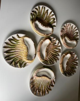 Servizio piatti vintage