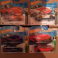 lotto PRENOTATO Hot Wheels 4 Porsche