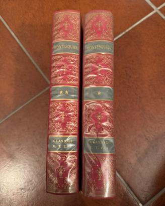 2 volumi Montesquieu U.T.E.T