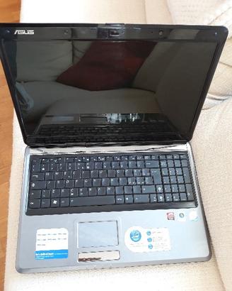Pc portatile Asus x61s non funzionante