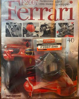 Ferrari F2007 DeAgostini busta montaggio n.40