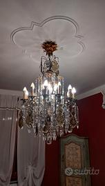 lampadario in cristallo